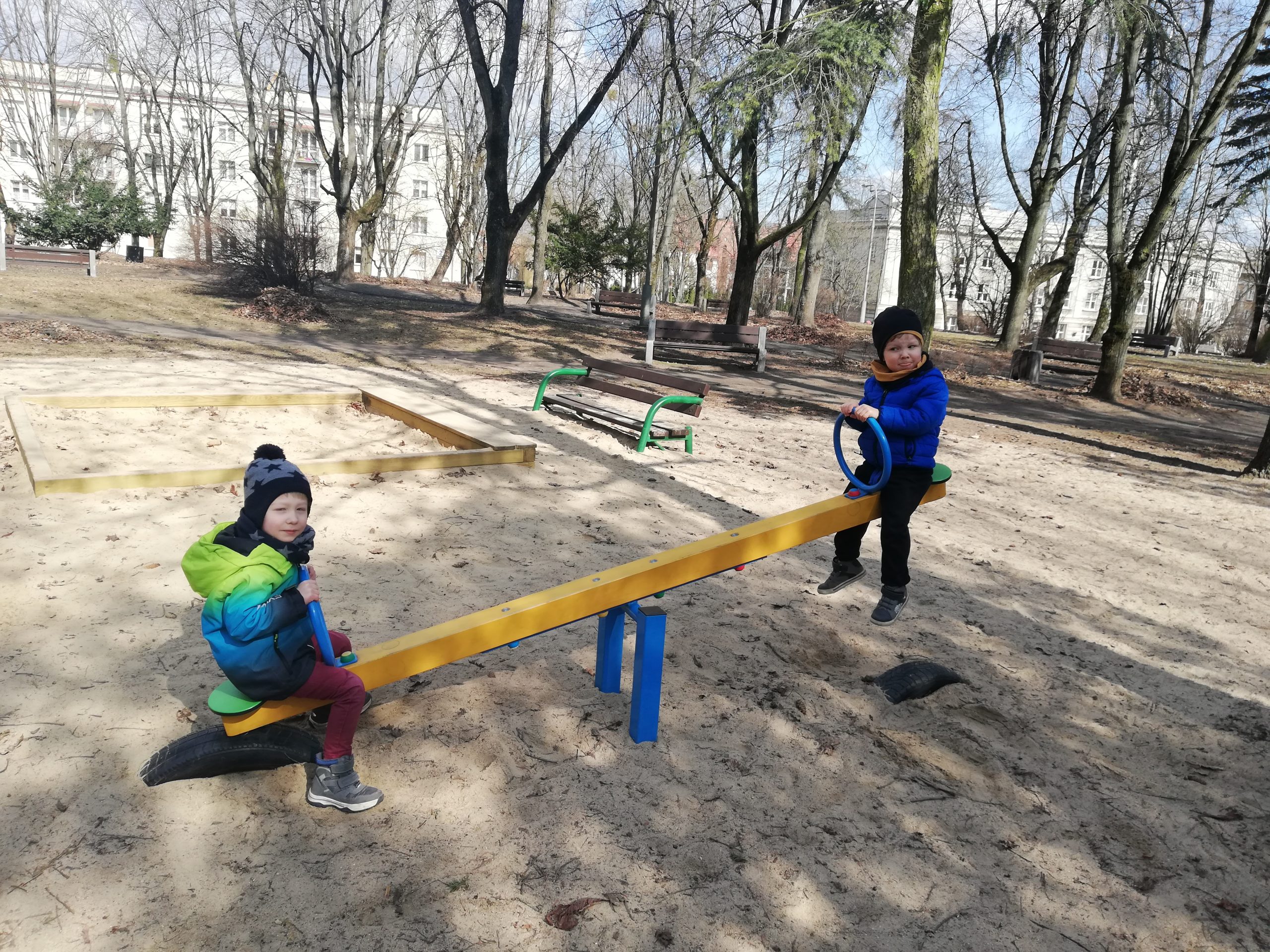 Zabawy w parku – grupa IV